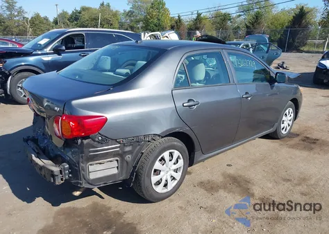 2010 Toyota Corolla Le from USA, damaged, VIN 2T1BU4EEXAC516818